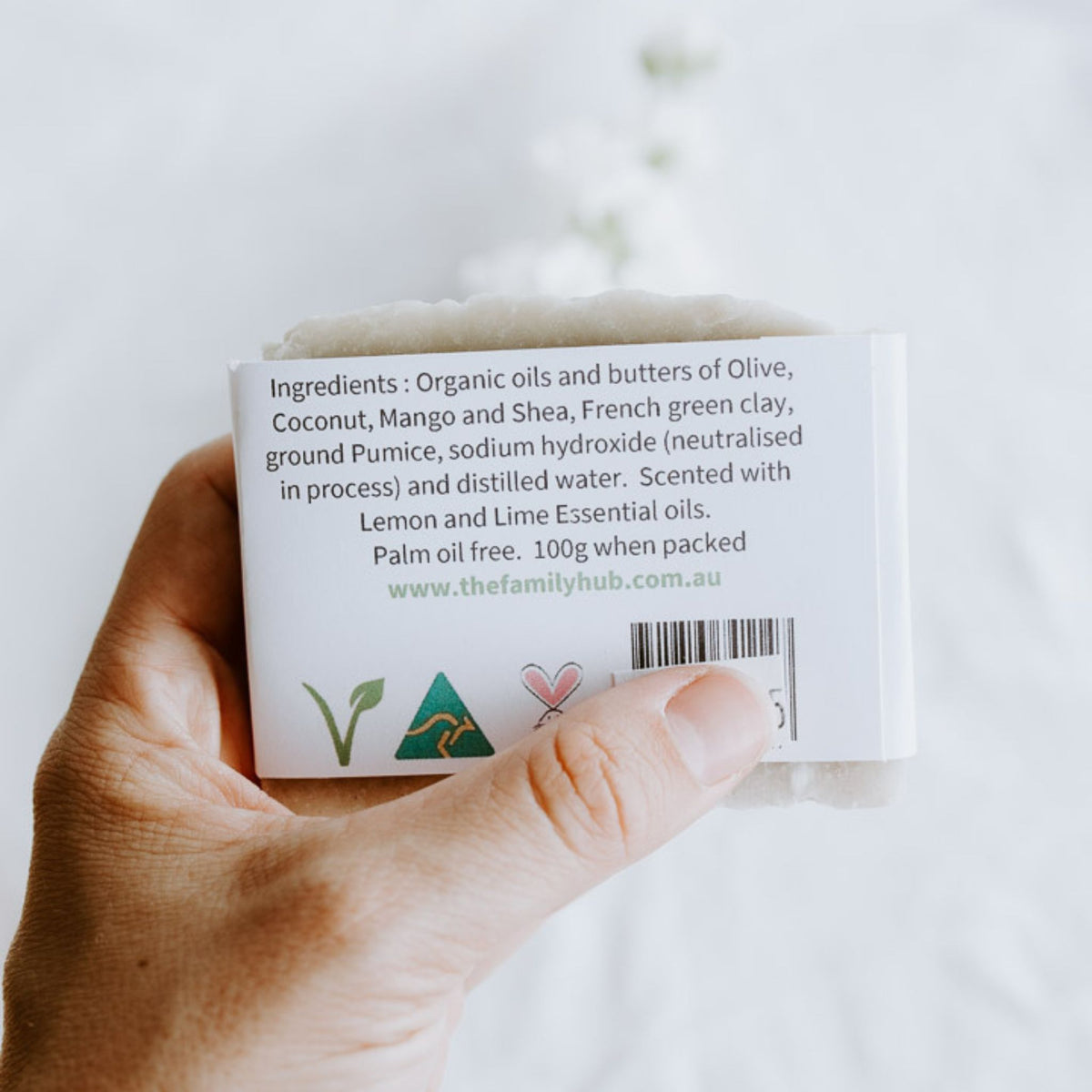 Gardeners Soap - Green Clay and Pumice - The Family Hub