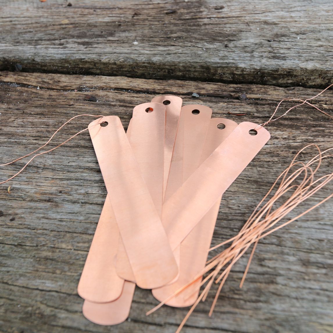 Copper Hanging Labels - 10 Pack