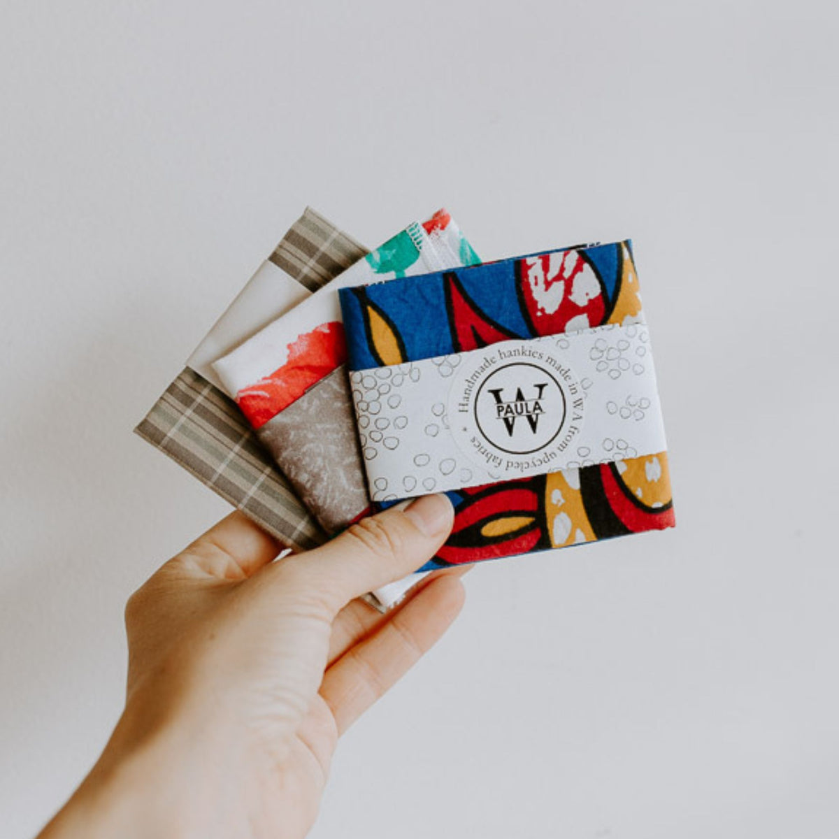 Handkerchiefs - Handmade from Upcycled Fabric, by PaulaW