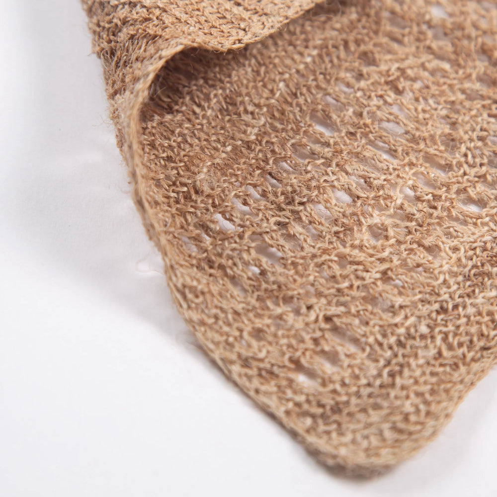 Handspun Open Weave Nettle Fibre Washcloth