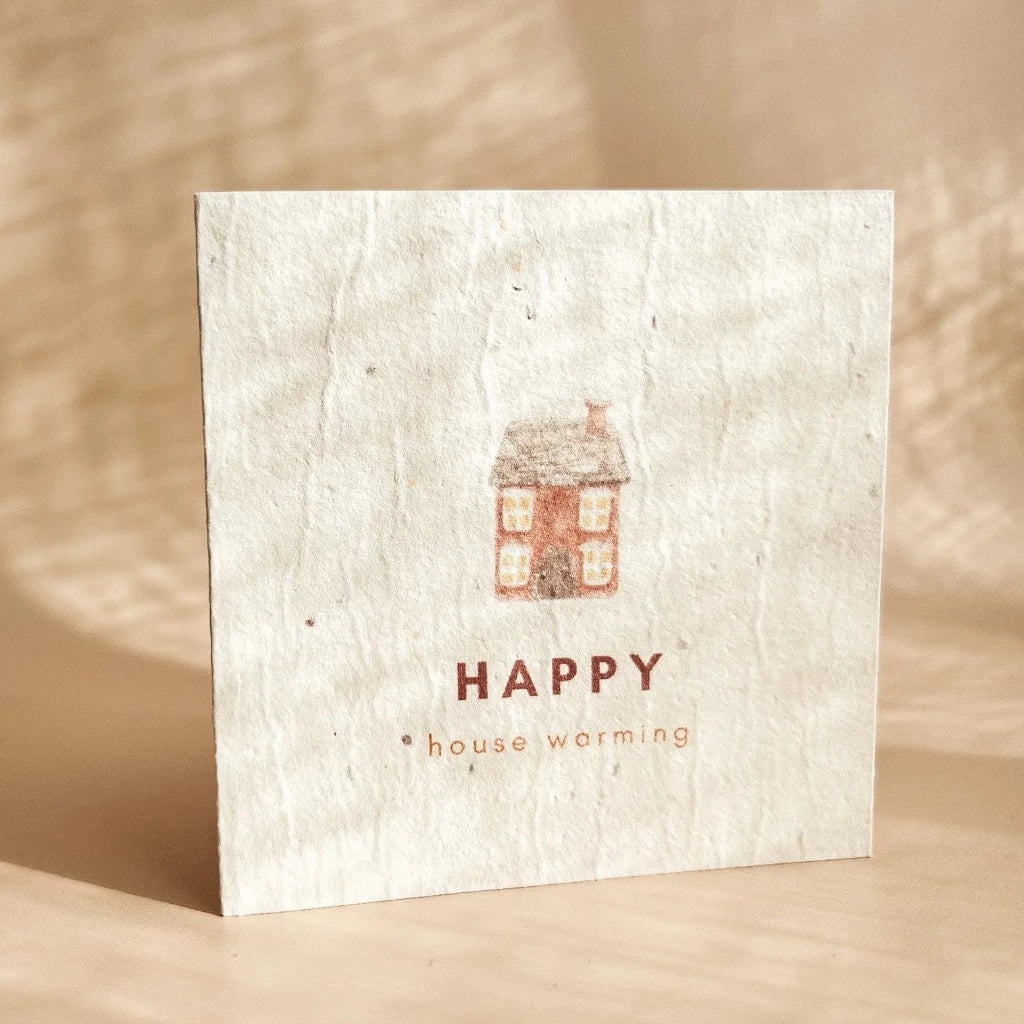 Happy House Warming Plantable Gift Card from The Paper Daisy Co - Urban Revolution.