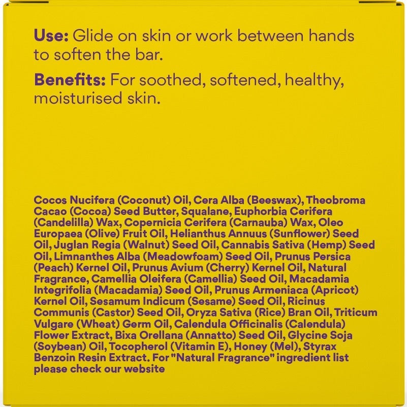 Beauty & the Bees Honey Solid Moisturiser Bar