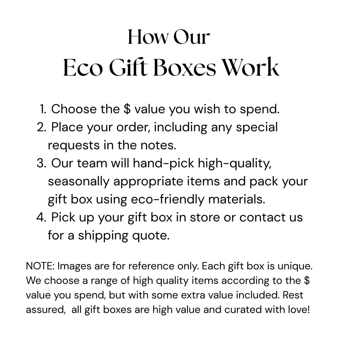 Pampered Pets Eco Gift Box