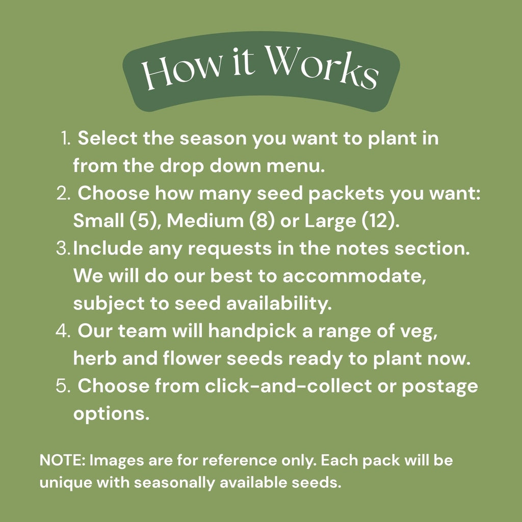 Seasonal Seed Packs