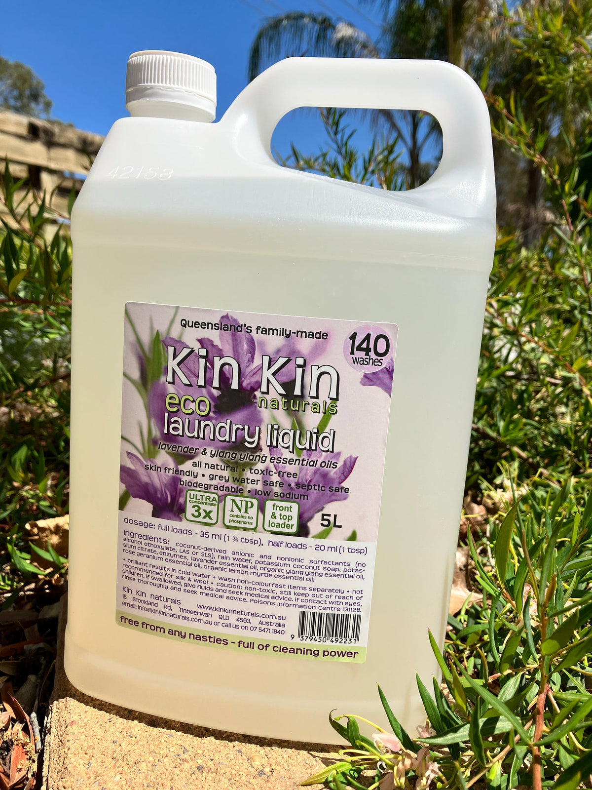 Kin Kin Naturals Eco Laundry Liquid