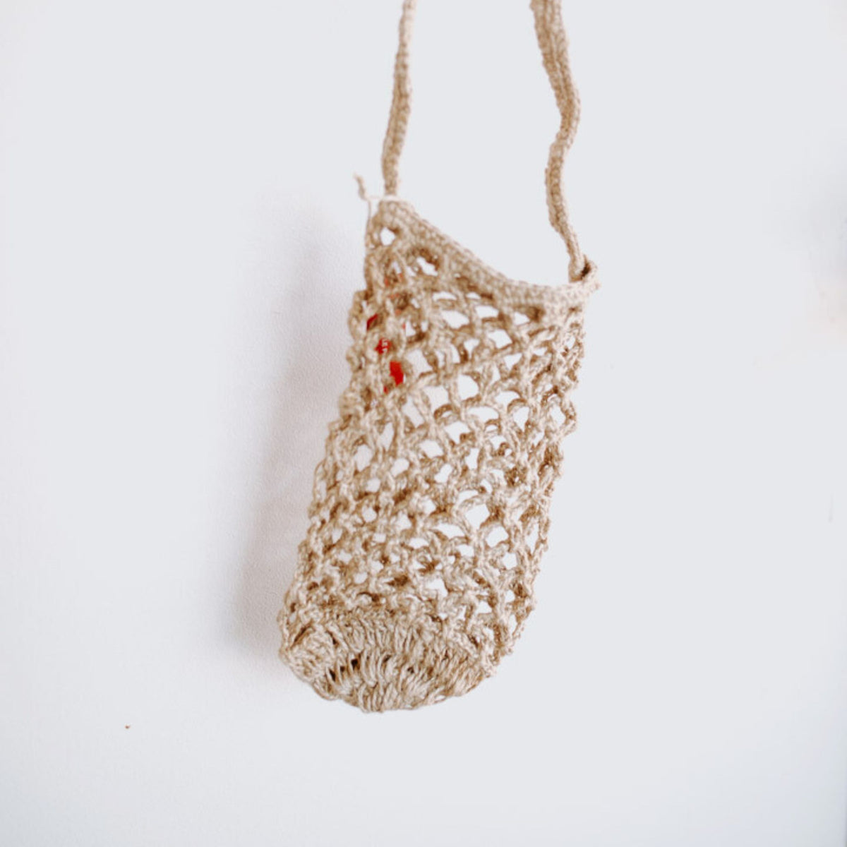 Jute Drink Bottle Carrier