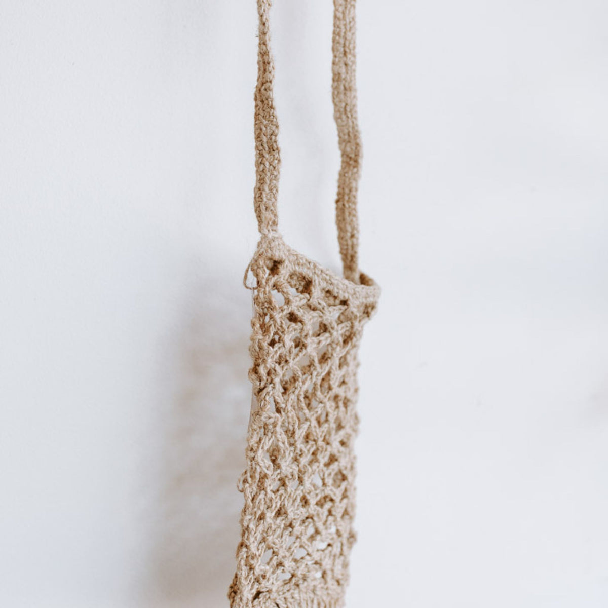 Jute Drink Bottle Carrier