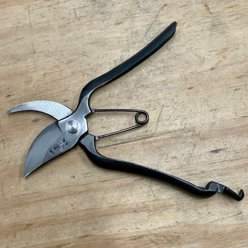 Japanese secateurs open