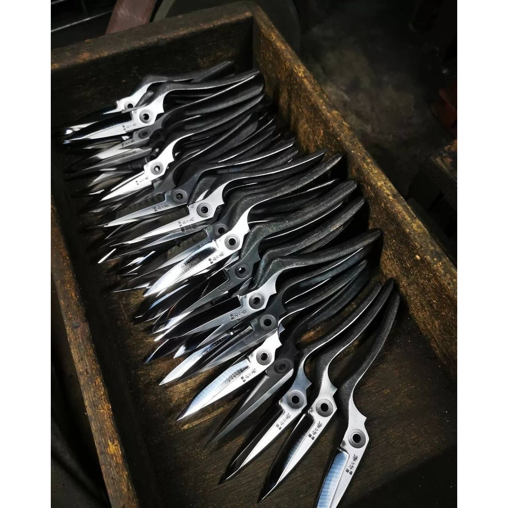 Japanese secateurs in production