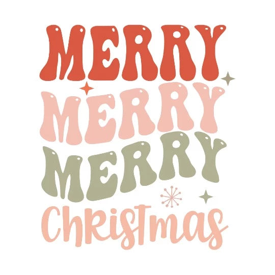 Merry Merry Merry Christmas Plantable Gift Card from The Paper Daisy Co - Urban Revolution.