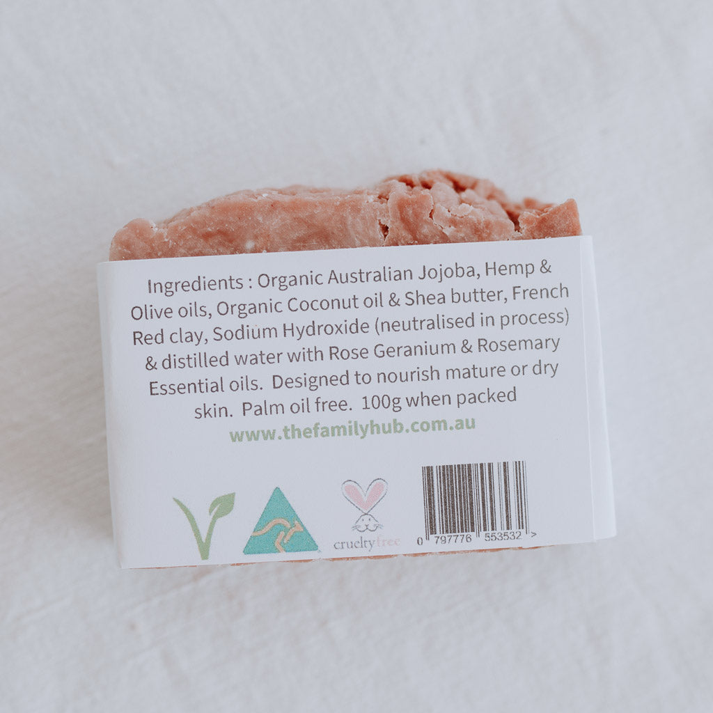 Organic Face Bar - Dry and Mature Skin - The Family Hub