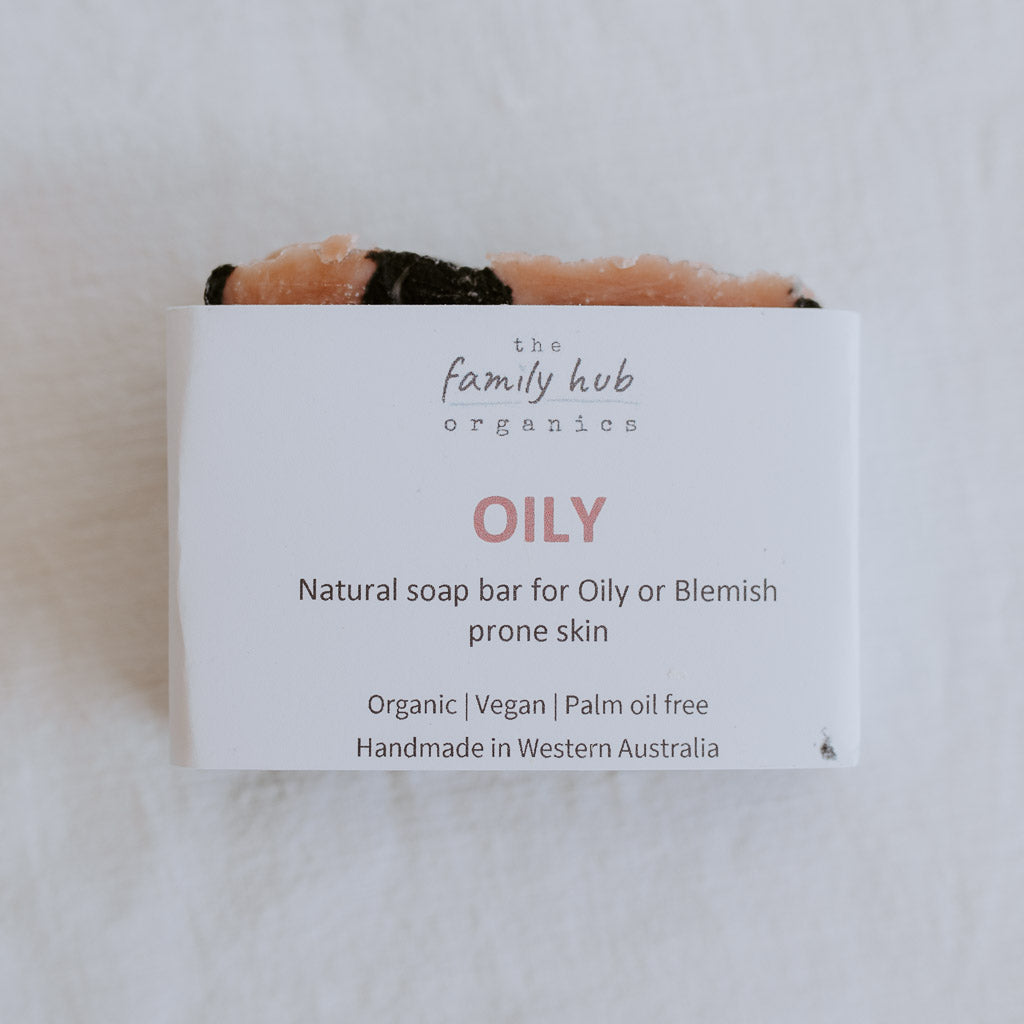 Organic Face Bar - Oily and Blemish Prone Skin - The Family Hub