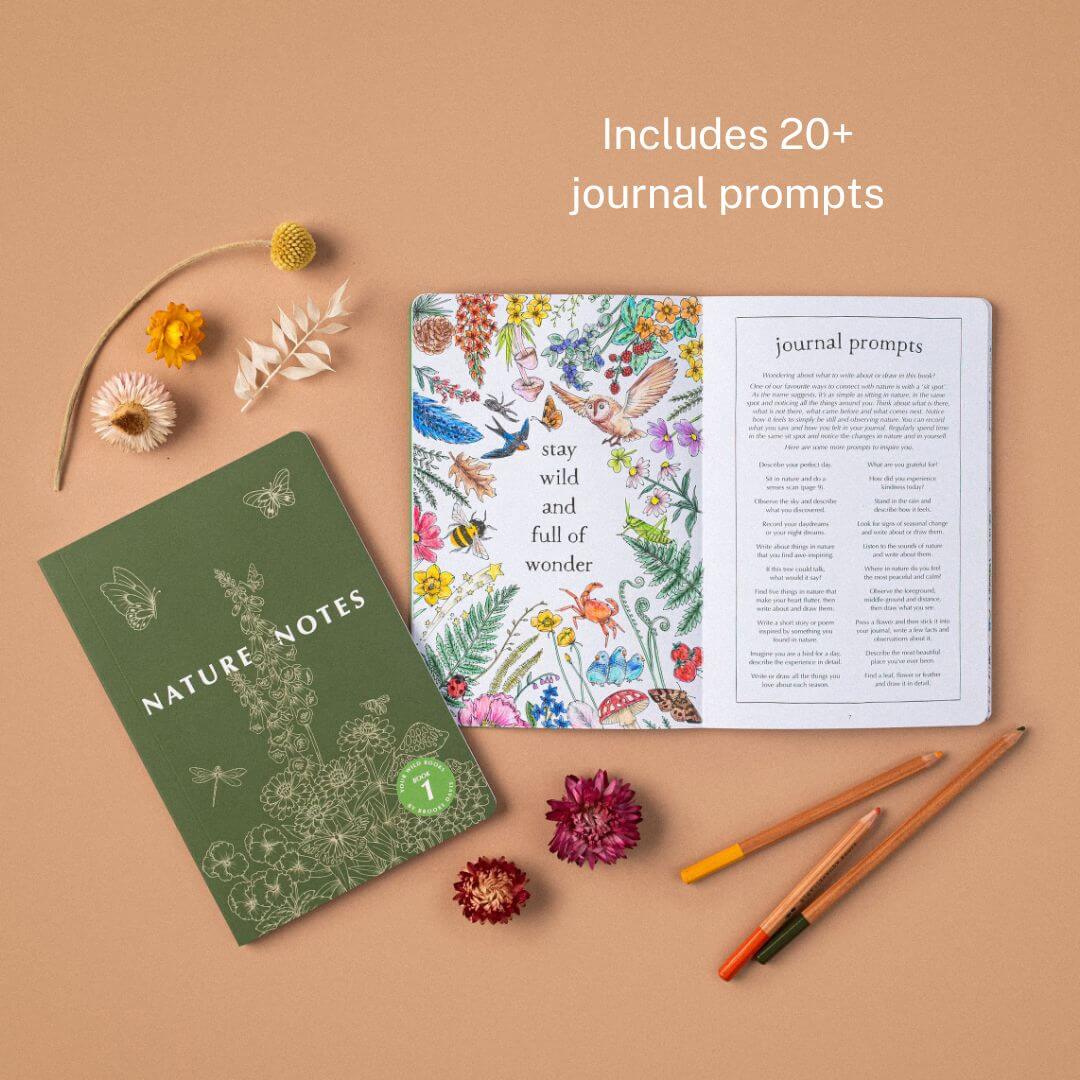 Nature Notes 1 - Guided Nature Journal by Your Wild Books