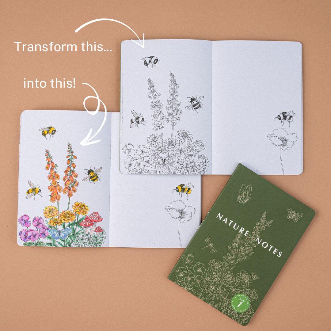 Nature Notes 1 - Guided Nature Journal by Your Wild Books