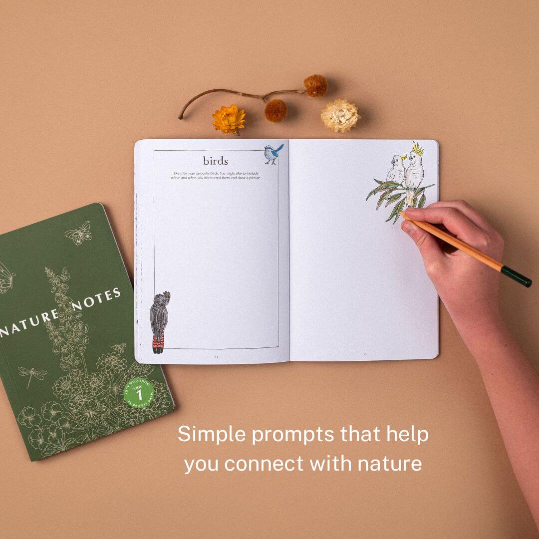 Nature Notes 1 - Guided Nature Journal by Your Wild Books