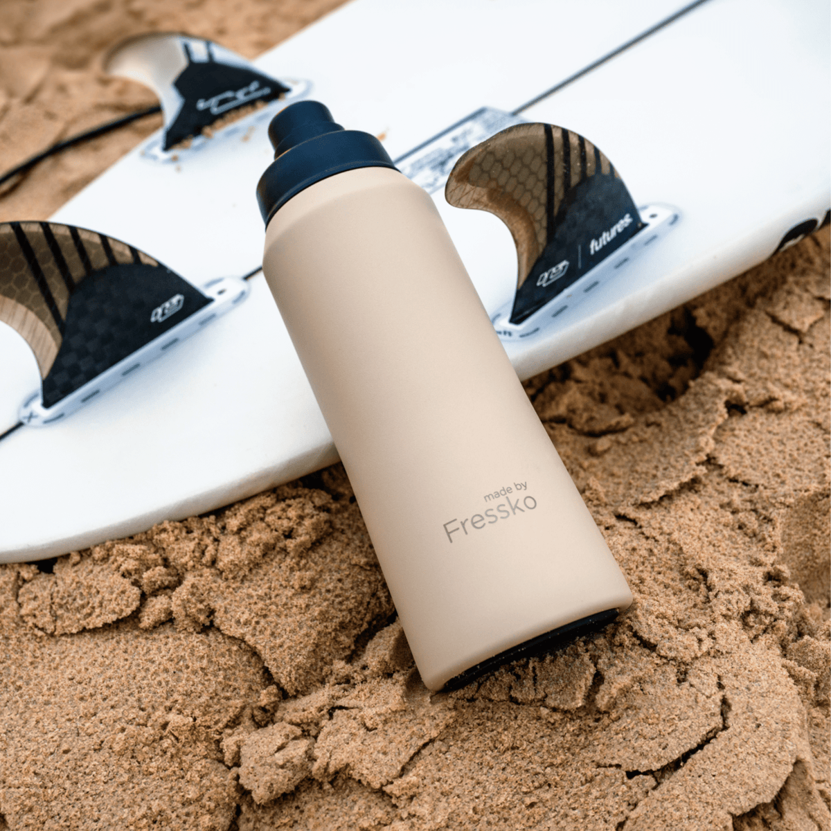 Fressko "Core" 1L Insulated Stainless Steel Drink Bottle with Sports Lid