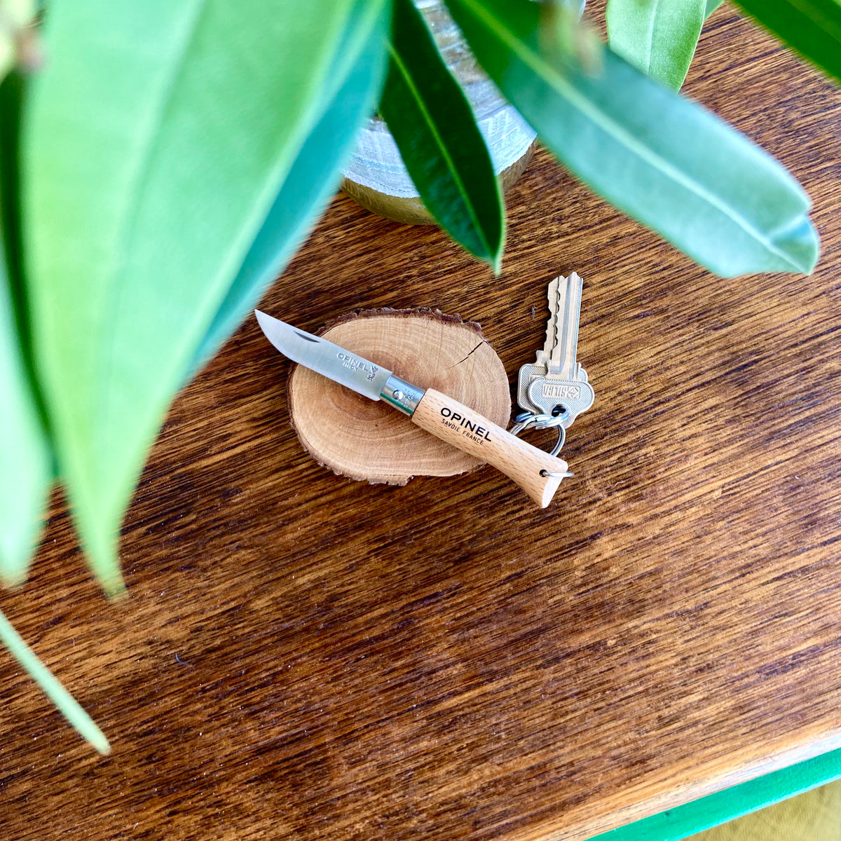 Opinel Traditional Keyring No 4 5cm Folding Knife