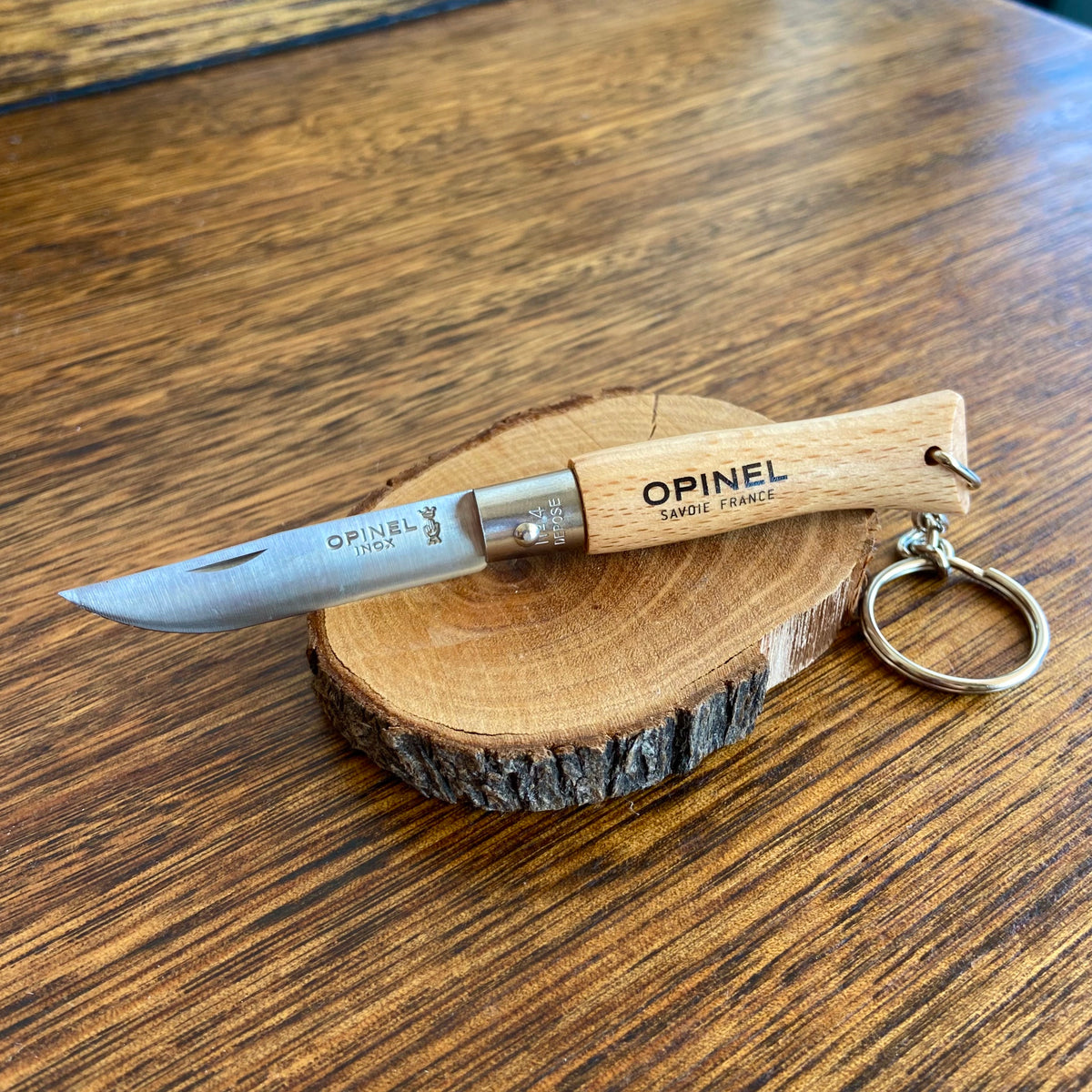 Opinel Traditional Keyring No 4 5cm Folding Knife
