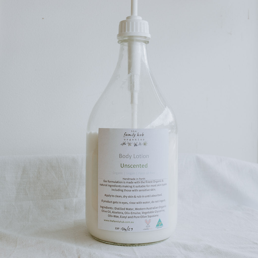 Organic & Vegan Body Lotion - Fill Your Own Container