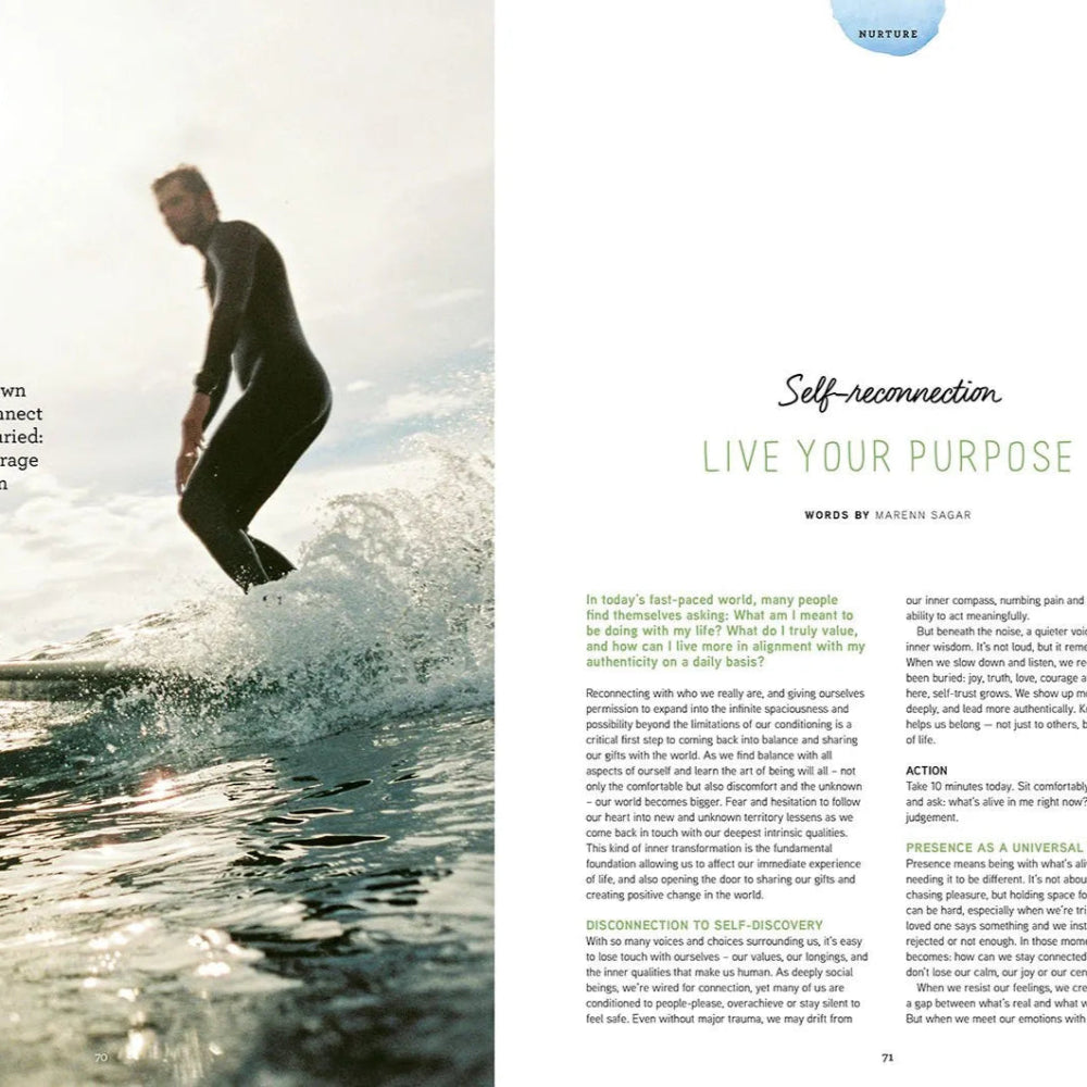 Live Your Purpose Feature Article Preview in Pip Magazine Issue 37.