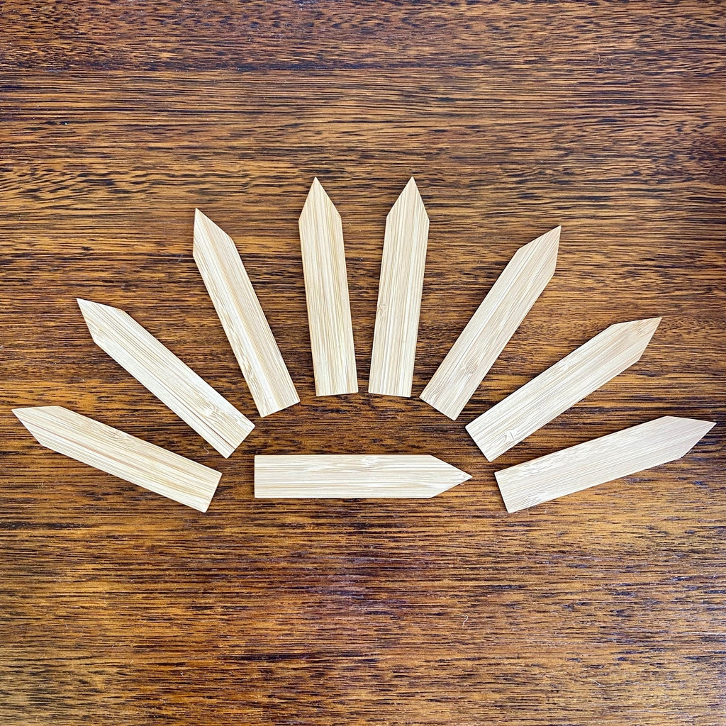 Garden Trend Bamboo Plant Labels - Pack of 10