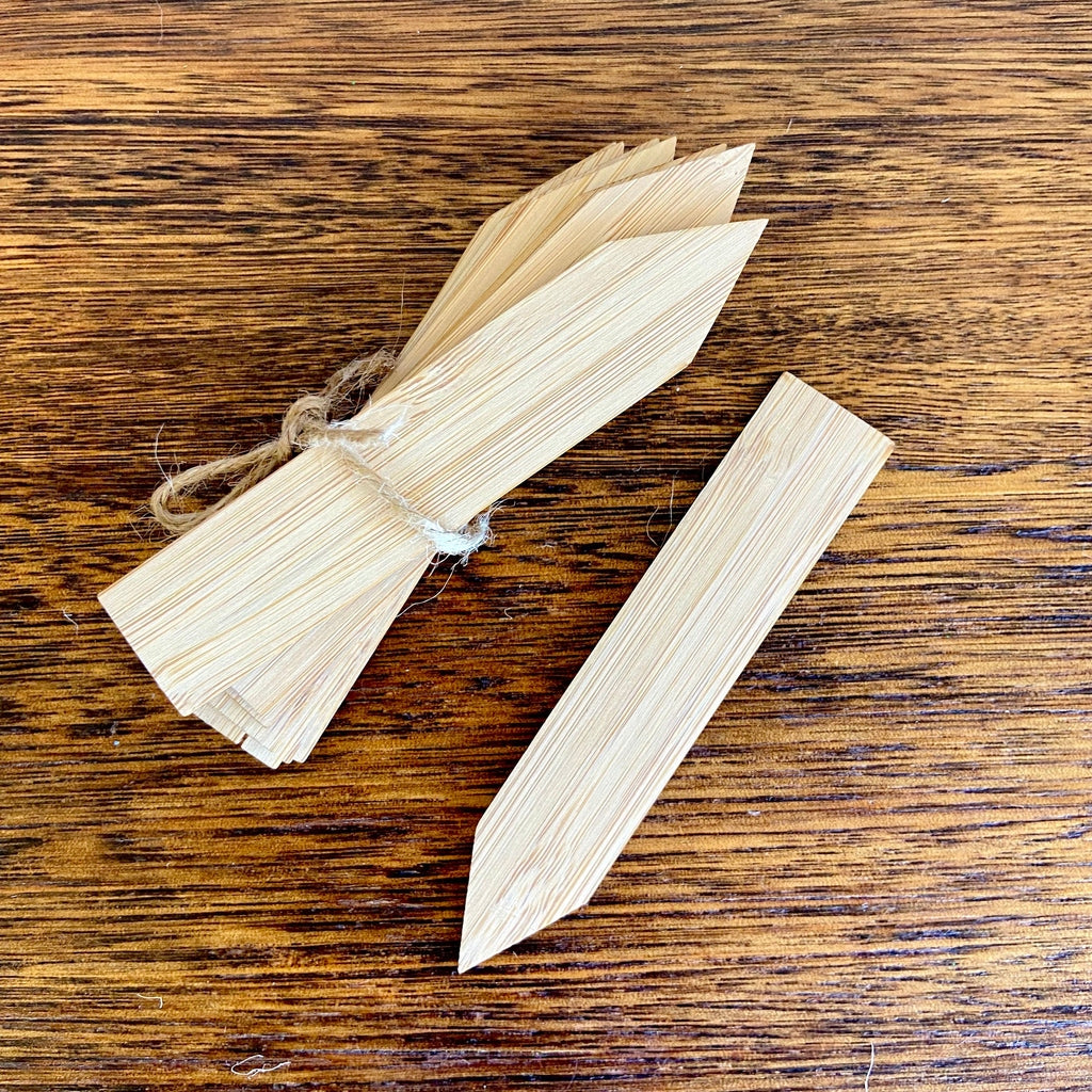 Garden Trend Bamboo Plant Labels - Pack of 10