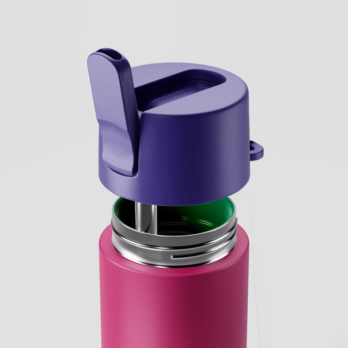 Fressko "Play" 420ml Insulated Ceramic Lined Drink Bottle
