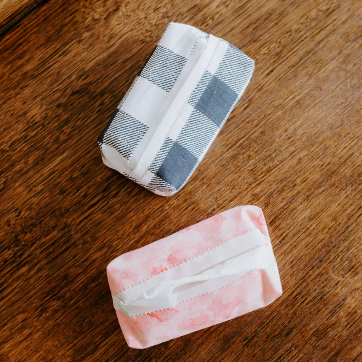 Pocket Tissue Holder Pack - Handmade from Upcycled Fabric
