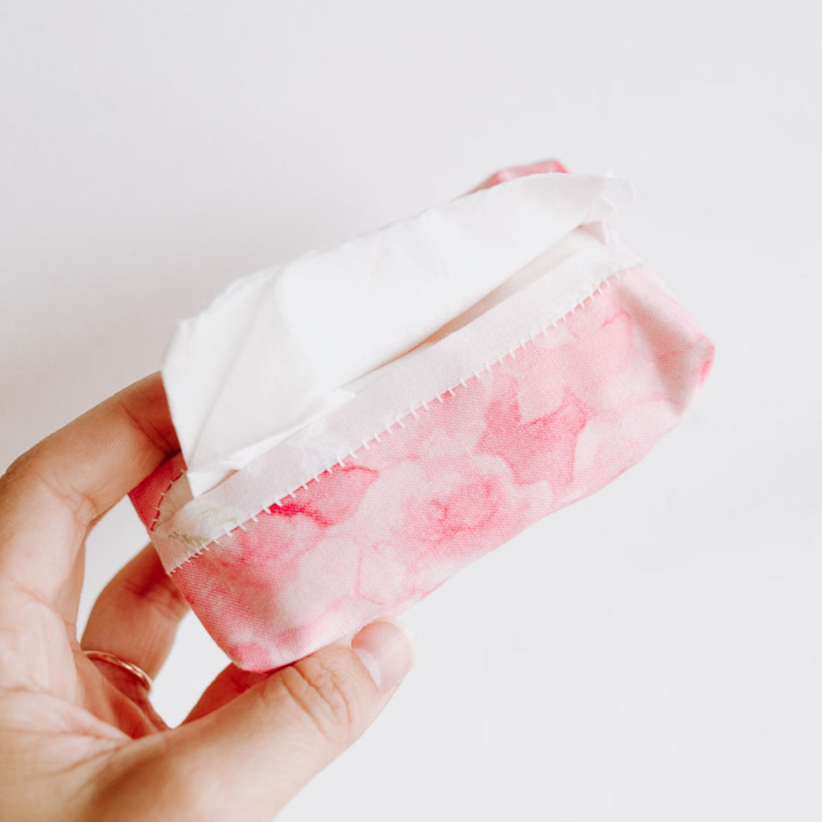 Pocket Tissue Holder Pack - Handmade from Upcycled Fabric