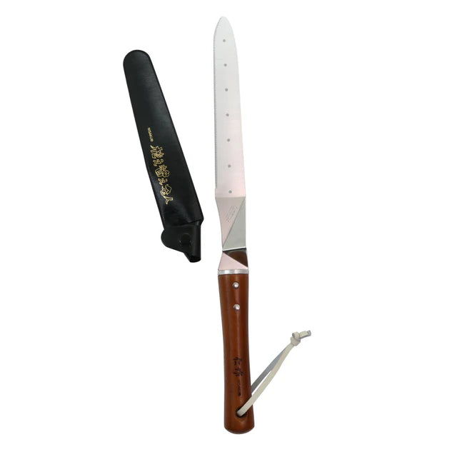 Nisaku &#39;Plant Master&#39; Stainless Steel Replanting Knife with Blade Sheath. 