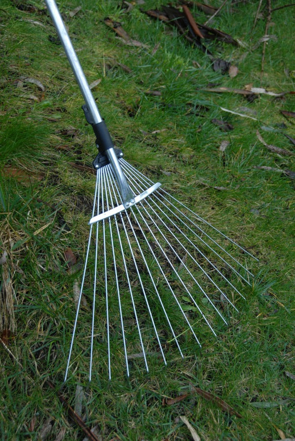 Steel Garden Rake - Adjustable - Large Item