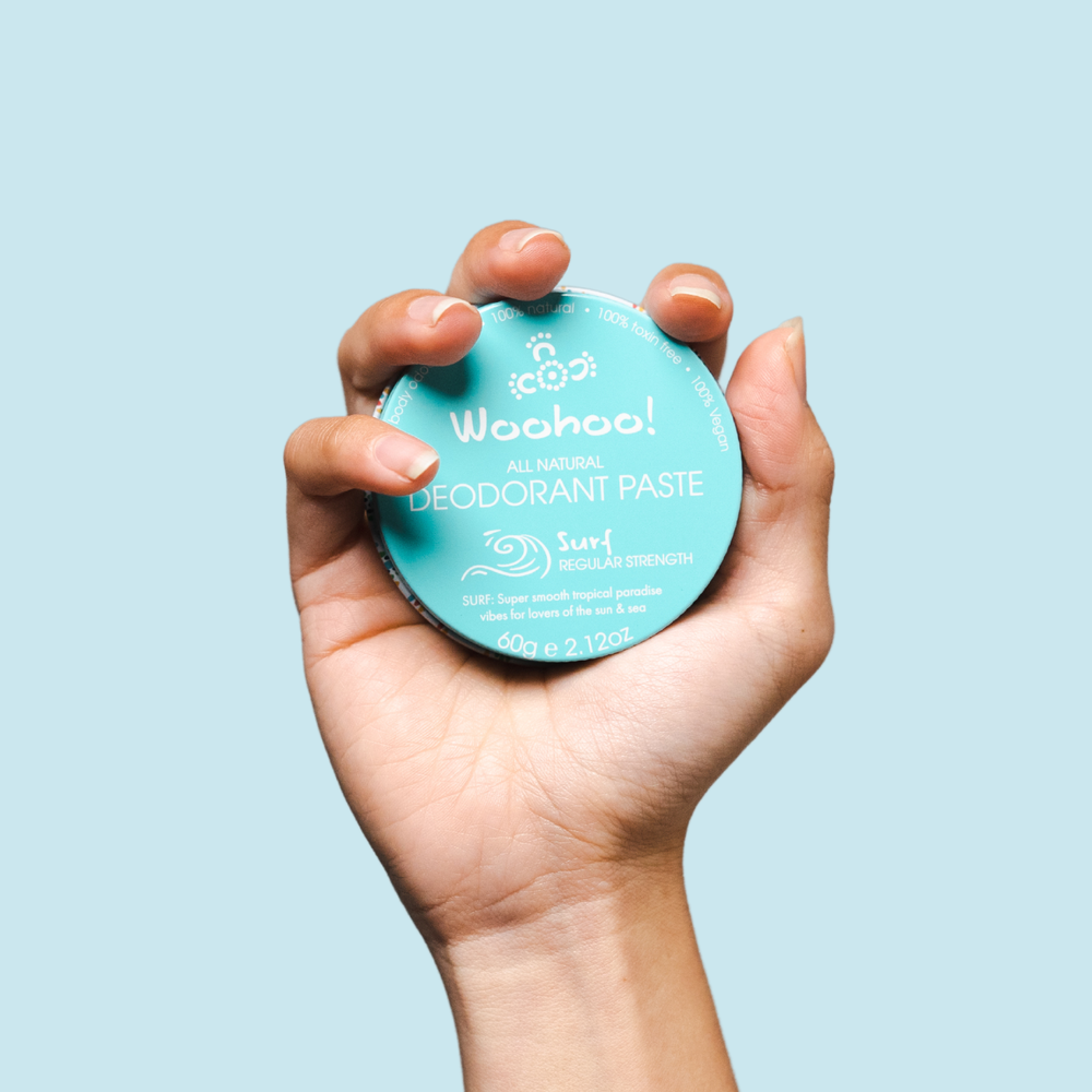 WooHoo All Natural Unisex Deodorant Paste