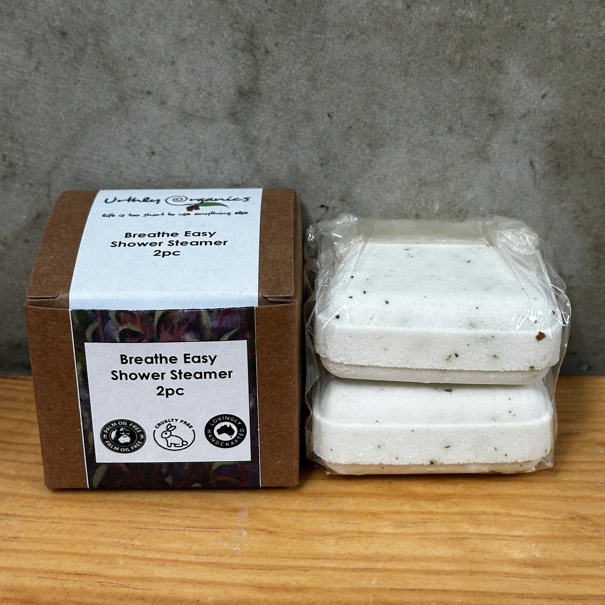 Urthly Organics Shower Steamer - 2 Pack