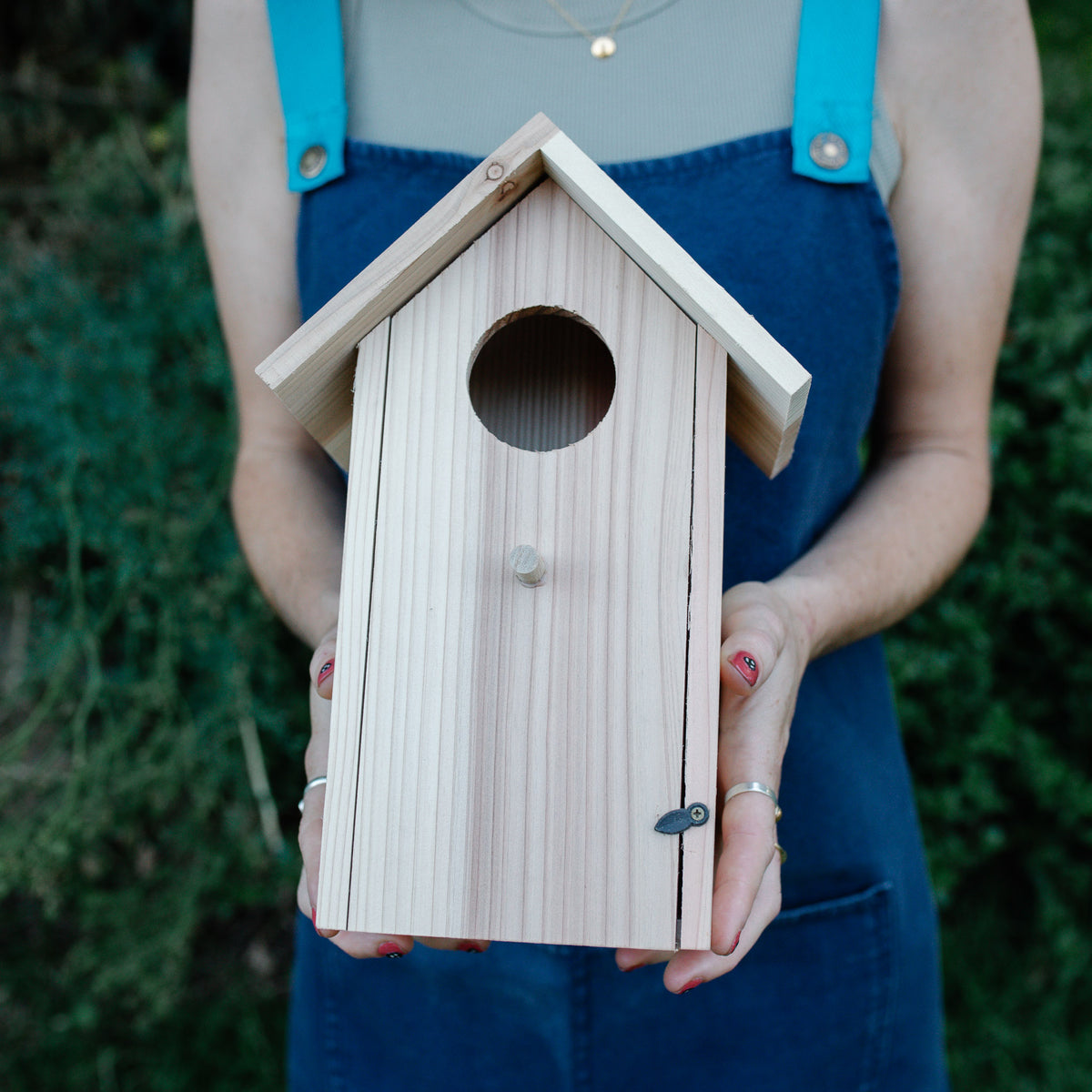 Small Wooden Bird Nesting Box