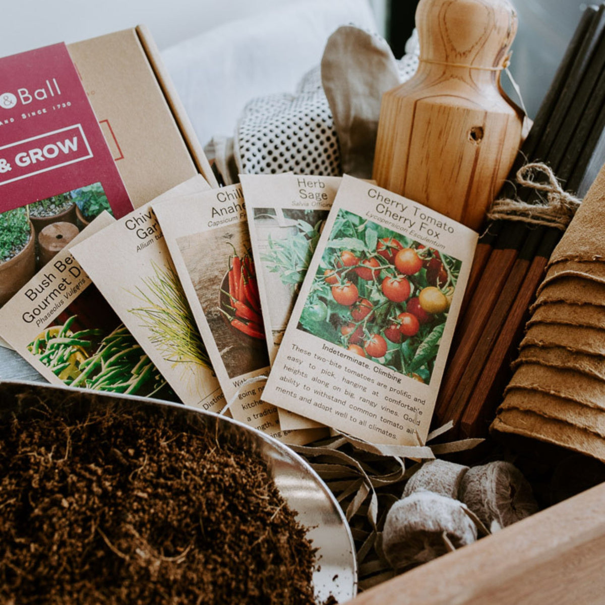 Seed Sowing and Growing Gift Box
