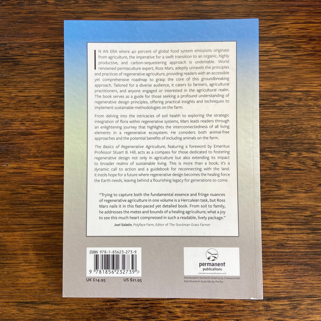 The Basics of Regenerative Agriculture by Ross Mars