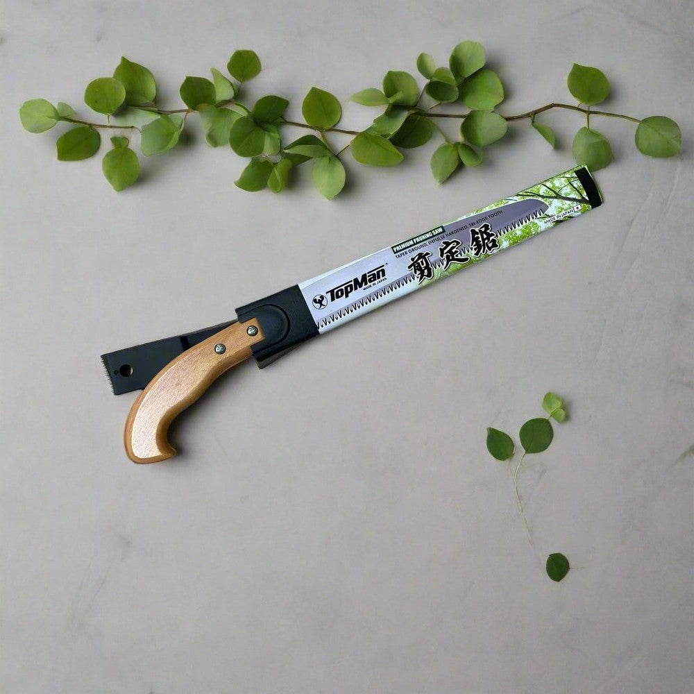 TopMan Pruning Saw in Sheath and Packaging