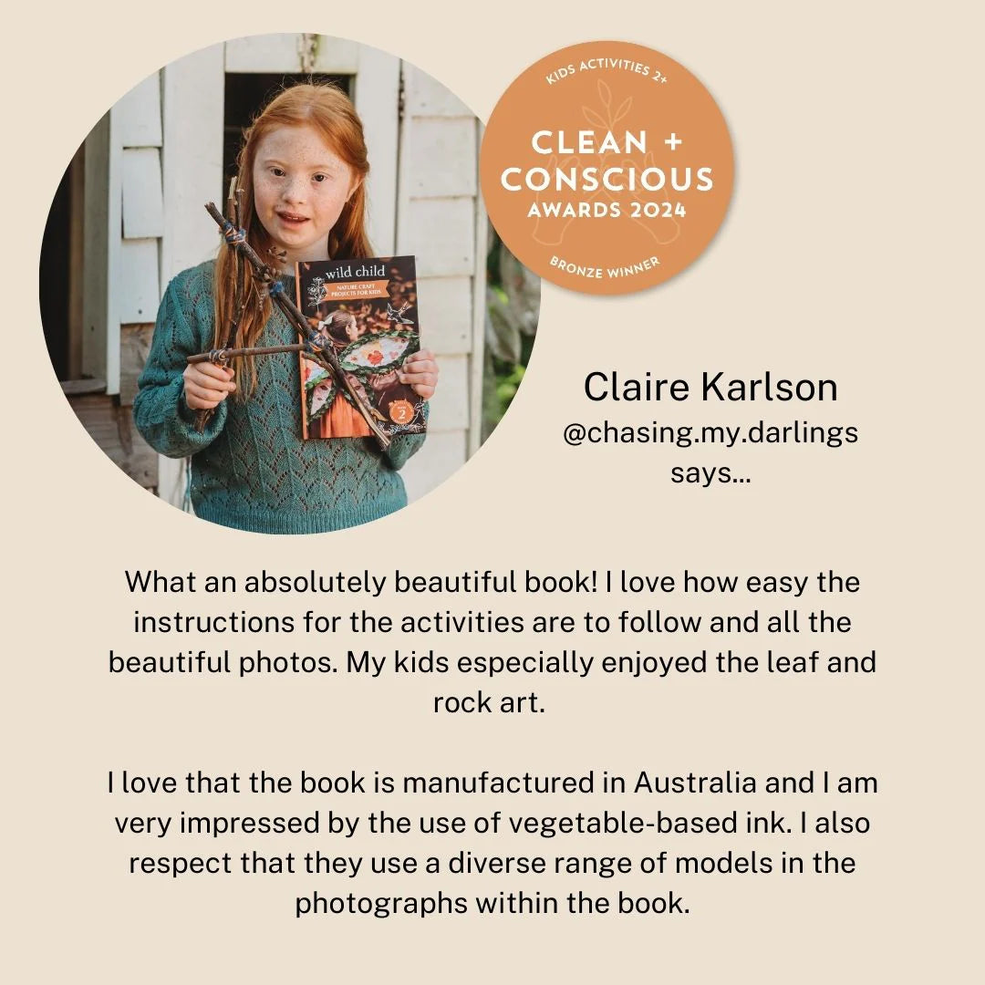 Wild Child Book - Nature Craft Projects for Kids by Your Wild Books