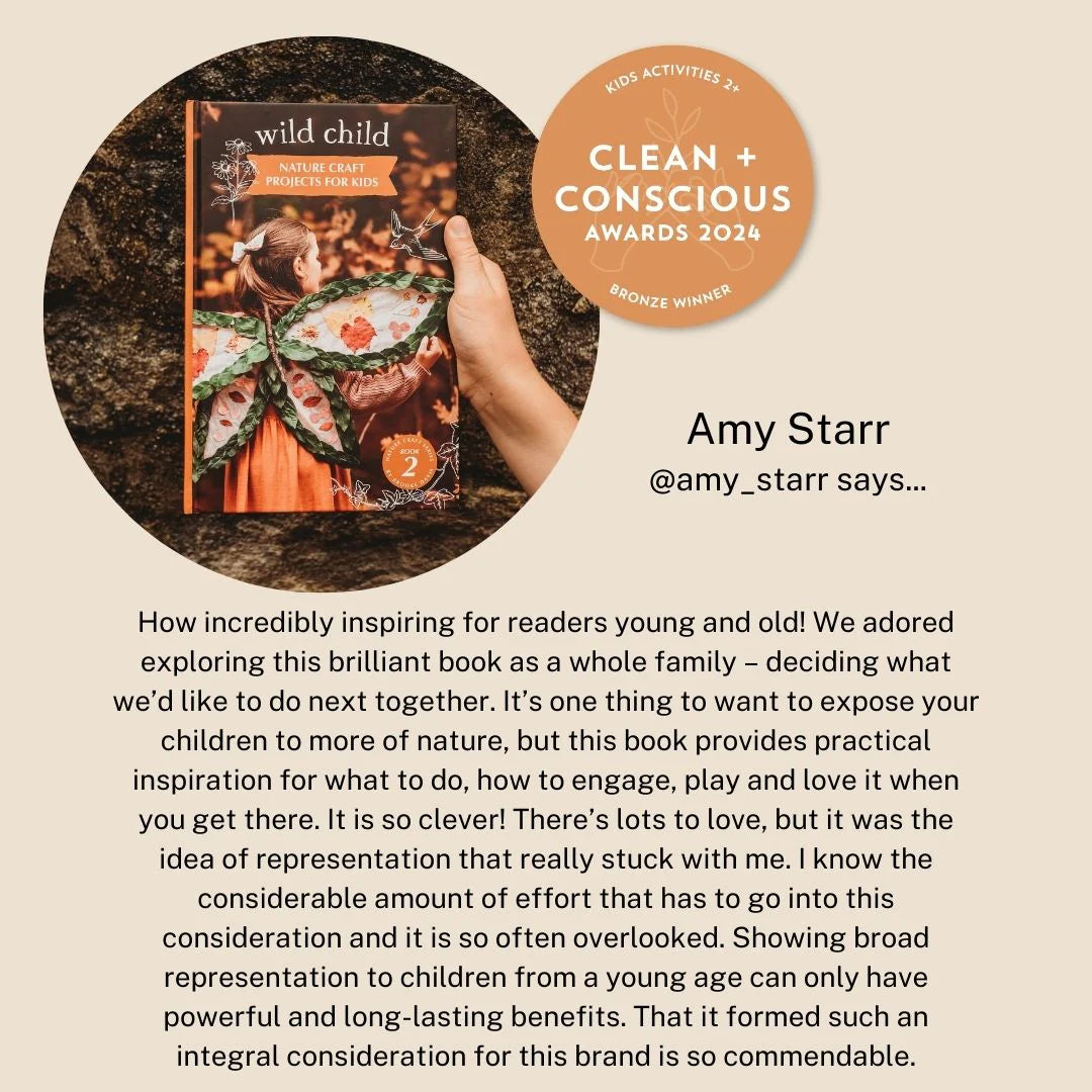 Wild Child Book - Nature Craft Projects for Kids by Your Wild Books