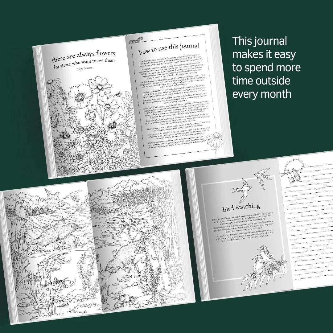 A Wild Year - Nature Journal by Your Wild Books