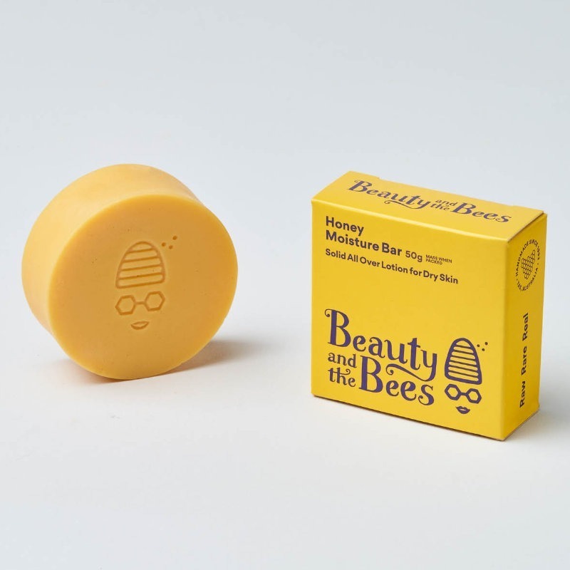 Beauty & the Bees Honey Solid Moisturiser Bar