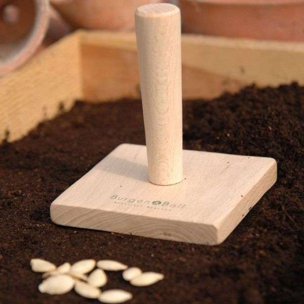 Seed Tray Tamper, from Burgon & Ball