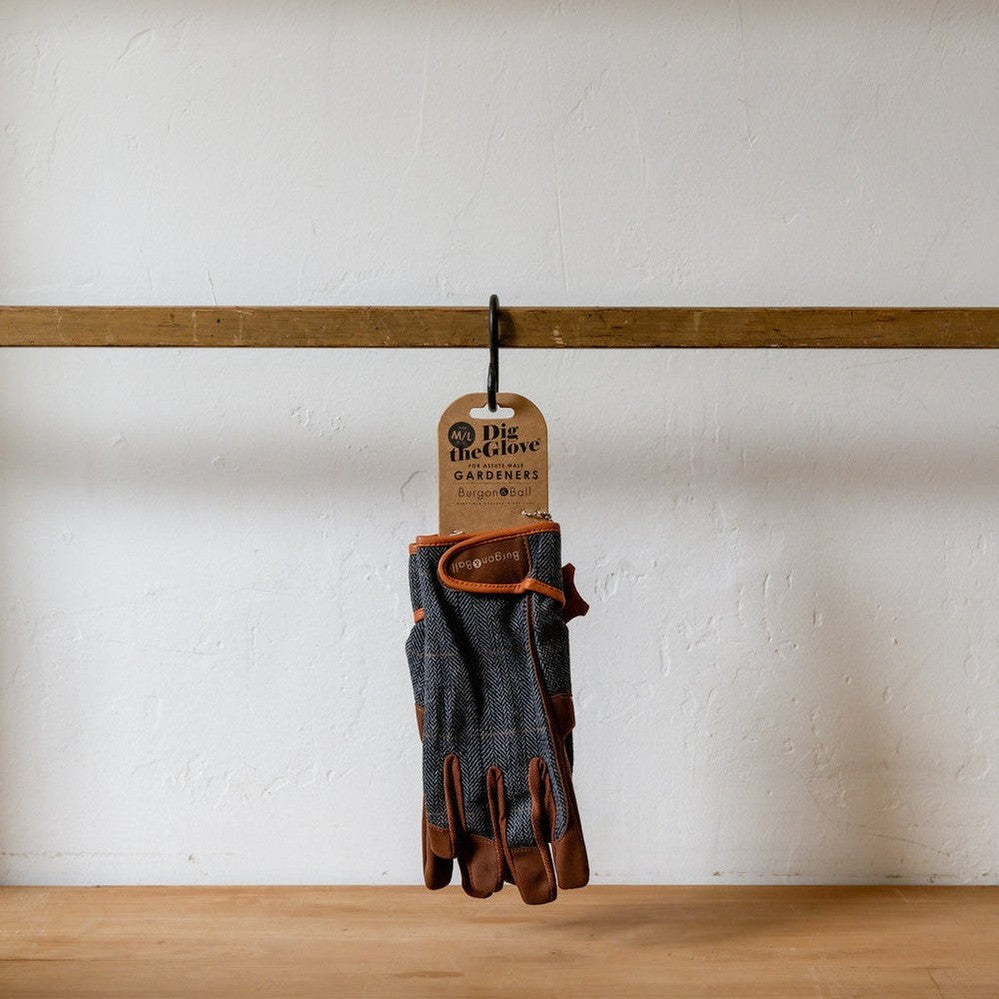 tweed gardening gloves Burgon & Ball Gardening Gloves, Tweed