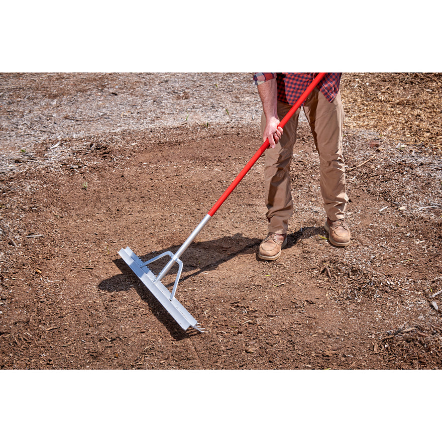 Corona Aluminium Landscape Rake - 36 Inch/36 Tines - Extra Large Item