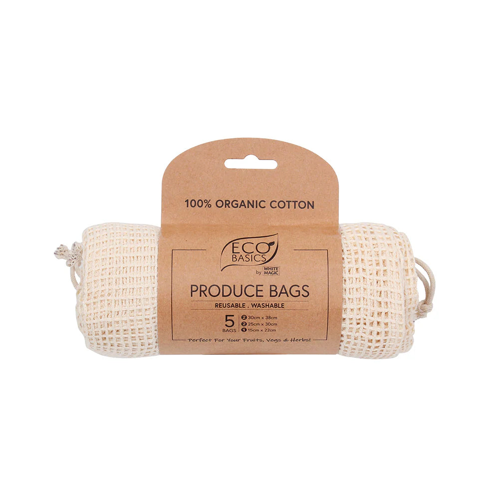 Organic Cotton Produce Bags