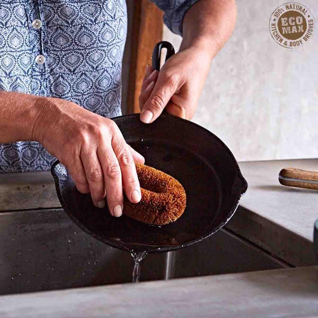 Eco Max Plastic Free Pot Scourer - Pack of 2