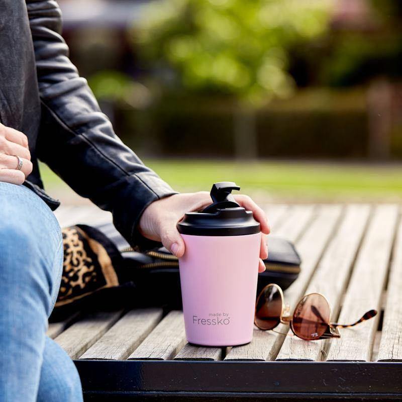 The 'Camino' 12oz Insulated Coffee Cup, by Fressko