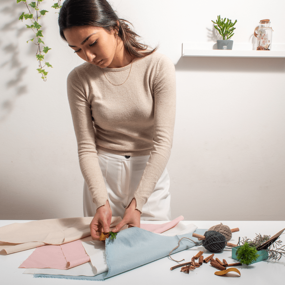 How to fold furoshiki demonstration