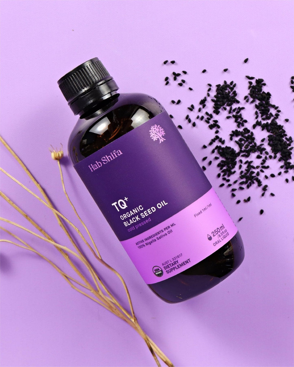 Black Seed Oil Vegecaps, 500 mg