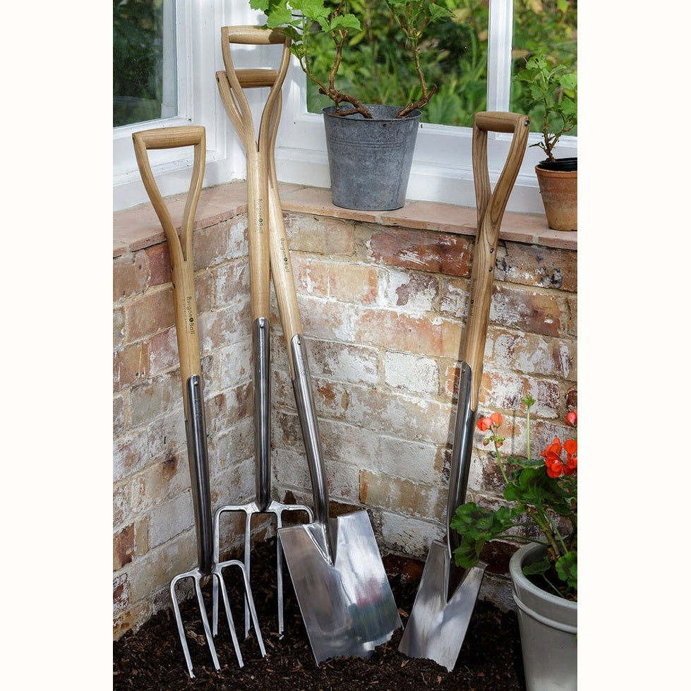 Stainless Steel Transplanting Spade by Burgon & Ball - Large Item
